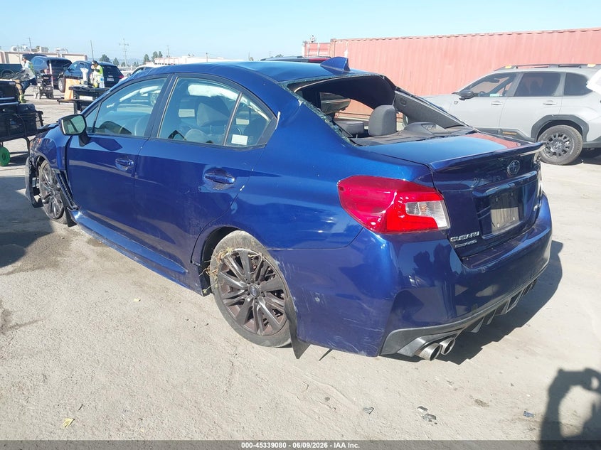 2017 Subaru Wrx VIN JF1VA1B62H9823424 IAAI salvage auction — ROLLOVER, Salvage Title, sold $3,775 on 2026-07-06 (photo 3)