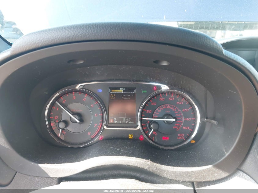 2017 Subaru Wrx VIN JF1VA1B62H9823424 IAAI salvage auction — ROLLOVER, Salvage Title, sold $3,775 on 2026-07-06 (photo 7)