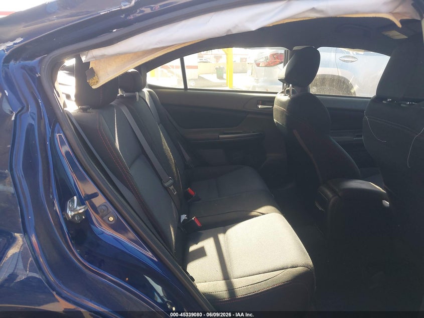 2017 Subaru Wrx VIN JF1VA1B62H9823424 IAAI salvage auction — ROLLOVER, Salvage Title, sold $3,775 on 2026-07-06 (photo 8)