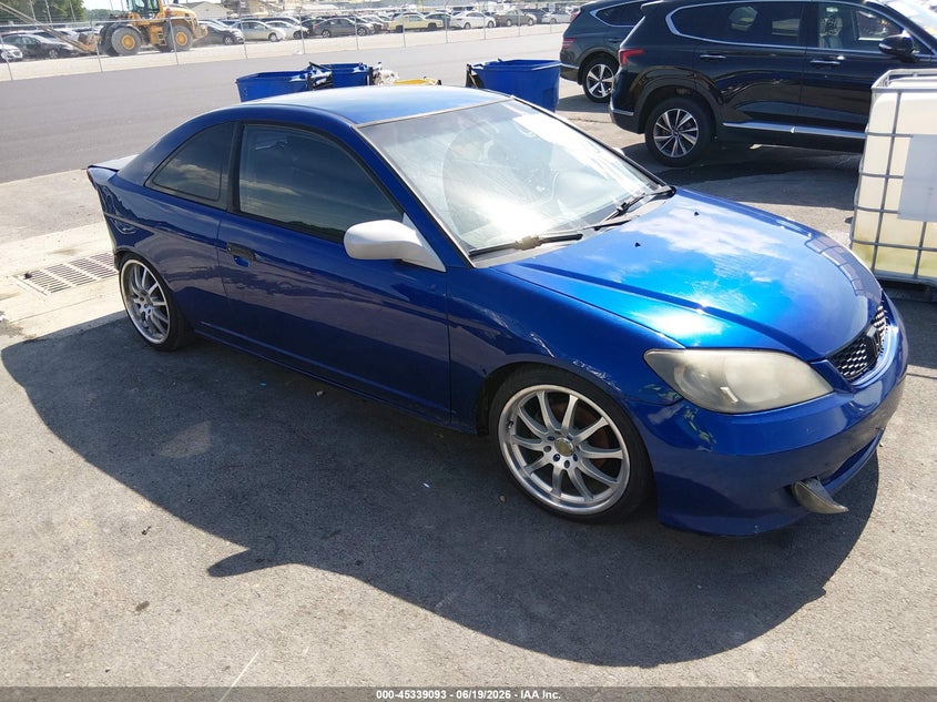 2004 Honda Civic VIN 1HGEM21344L027545 IAAI salvage auction — REAR END, Salvage (Missouri), sold $150 on 2026-07-18 (photo 1)