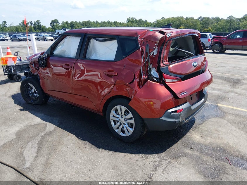2020 Kia Soul VIN KNDJ23AU6L7090137 IAAI salvage auction — ROLLOVER, Salvage (South Carolina), sold $25 on 2026-07-29 (photo 3)