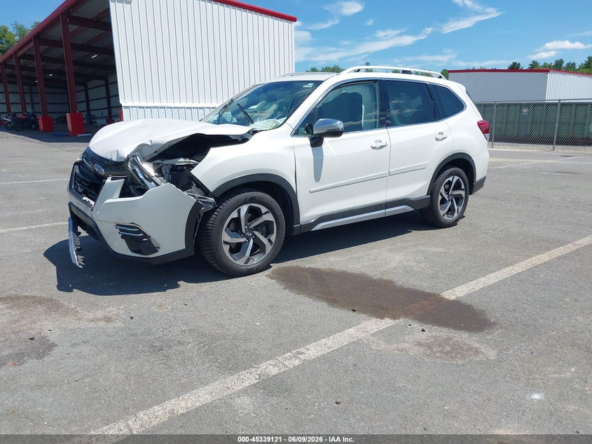2022 Subaru Forester VIN JF2SKARC9NH447300 IAAI salvage auction — LEFT FRONT, Mv-907A (New York), sold $5,300 on 2026-07-30 (photo 2)