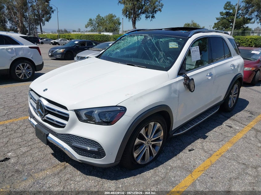 2020 Mercedes-benz Gle VIN 4JGFB4JB6LA244581 IAAI salvage auction — ROLLOVER, Salvage Title, sold $11,400 on 2026-08-01 (photo 2)