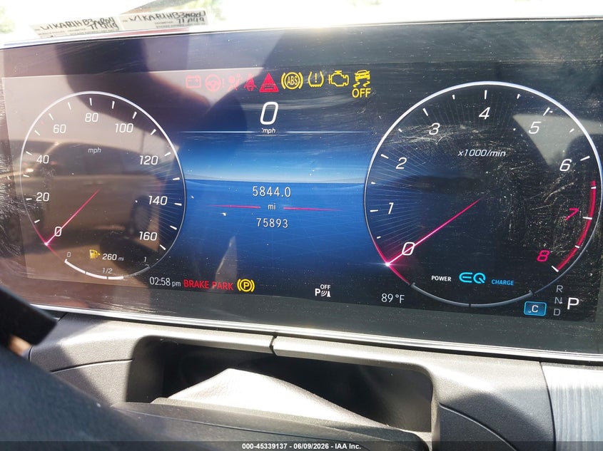2022 Mercedes-benz C-klasse VIN W1KAF4HB3NR041568 IAAI salvage auction — FRONT END, Salvage Title, sold $11,800 on 2026-07-24 (photo 7)