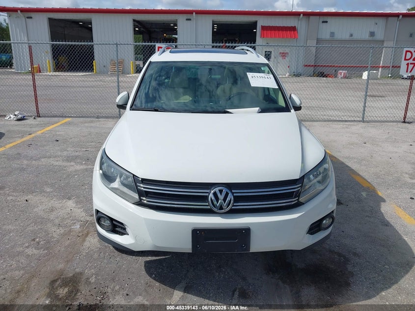 2015 Volkswagen Tiguan VIN WVGBV7AX6FW101849 IAAI salvage auction — NORMAL WEAR, Salvage Title, sold $550 on 2026-07-20 (photo 6)