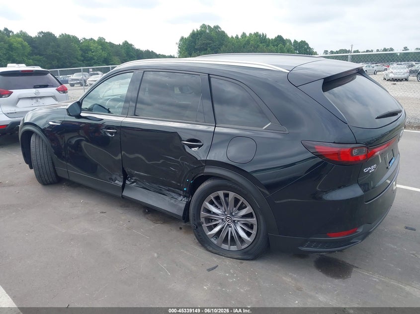 2025 Mazda Cx-90 VIN JM3KKBHA0S1229679 IAAI salvage auction — SIDE, Salvage (North Carolina), sold $16,200 on 2026-07-26 (photo 3)