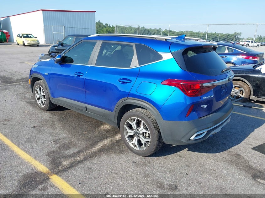 2021 Kia Seltos VIN KNDERCAA6M7209664 IAAI salvage auction — FRONT END, Salvage Title, sold $4,475 on 2026-08-01 (photo 3)