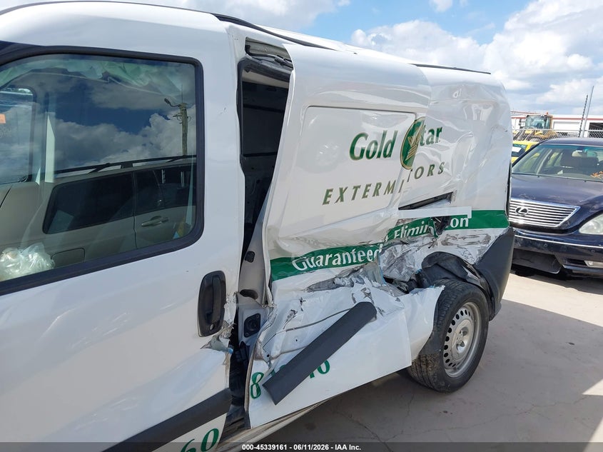 2020 Ram Promaster city VIN ZFBHRFAB0L6P65614 IAAI salvage auction — LEFT & RIGHT, Wait Title, sold $1,350 on 2026-08-14 (photo 6)