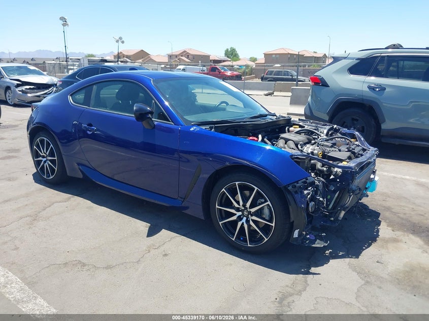 2023 Toyota Gr 86 VIN JF1ZNBC10P8760407 IAAI salvage auction — LEFT FRONT, Salvage (Arizona), sold $9,100 on 2026-07-28 (photo 1)