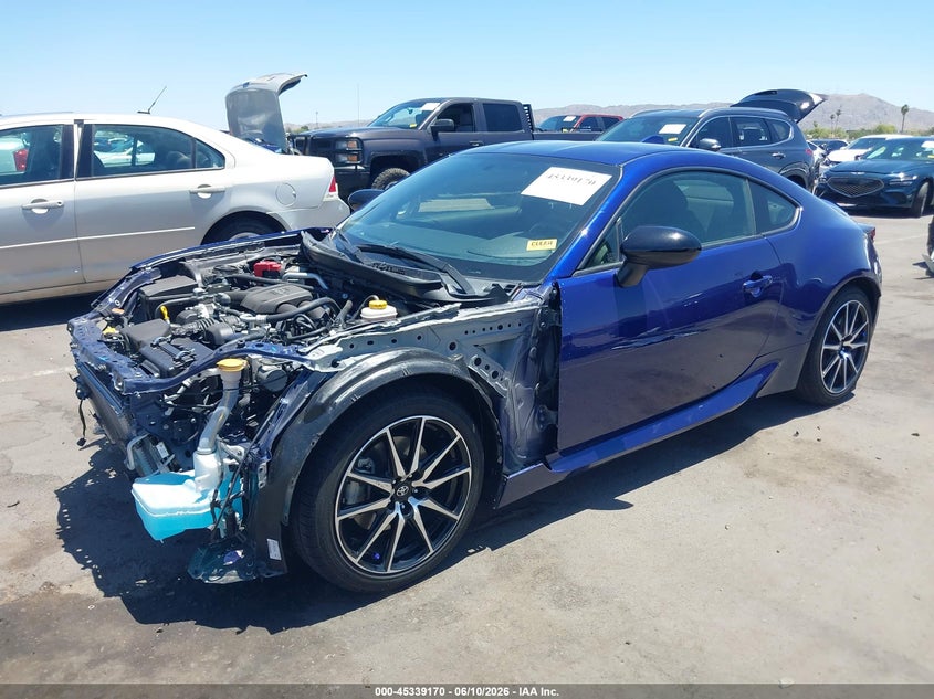 2023 Toyota Gr 86 VIN JF1ZNBC10P8760407 IAAI salvage auction — LEFT FRONT, Salvage (Arizona), sold $9,100 on 2026-07-28 (photo 2)