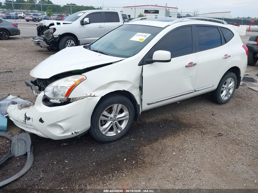 2013 Nissan Rogue VIN JN8AS5MVXDW610416 IAAI salvage auction — FRONT END, Salvage (South Carolina), sold $300 on 2026-07-29 (photo 2)