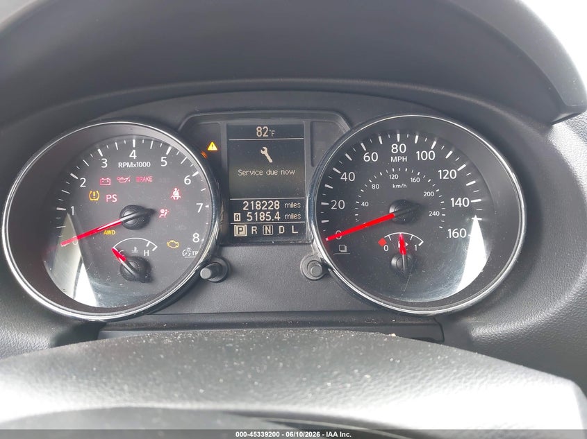 2013 Nissan Rogue VIN JN8AS5MVXDW610416 IAAI salvage auction — FRONT END, Salvage (South Carolina), sold $300 on 2026-07-29 (photo 7)