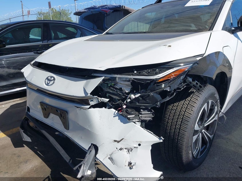 2025 Toyota Bz4x VIN JTMAAAAA1SA073664 IAAI salvage auction — LEFT FRONT, Salvage Title, sold $7,600 on 2026-07-29 (photo 6)