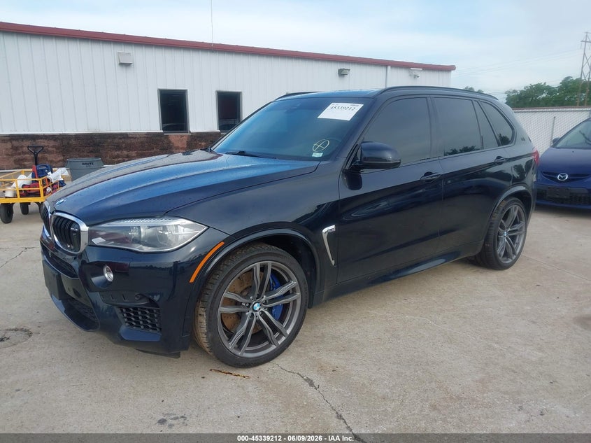 2016 BMW X5 m VIN 5YMKT6C50G0R79305 IAAI salvage auction — NORMAL WEAR, Clear (Missouri), sold $10,875 on 2026-07-14 (photo 2)