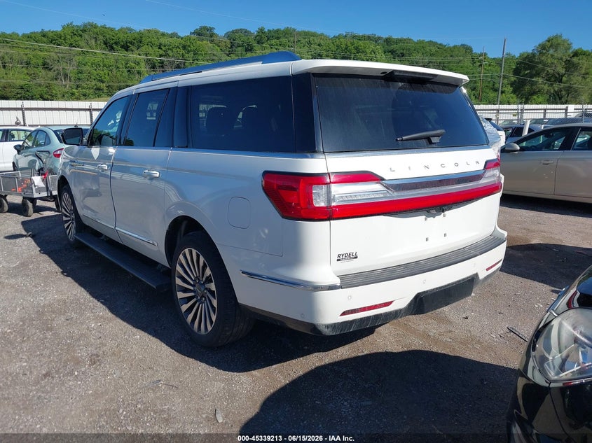 2020 Lincoln Navigator VIN 5LMJJ3LT6LEL13143 IAAI salvage auction — HAIL, Salvage (Iowa), sold $800 on 2026-07-27 (photo 3)