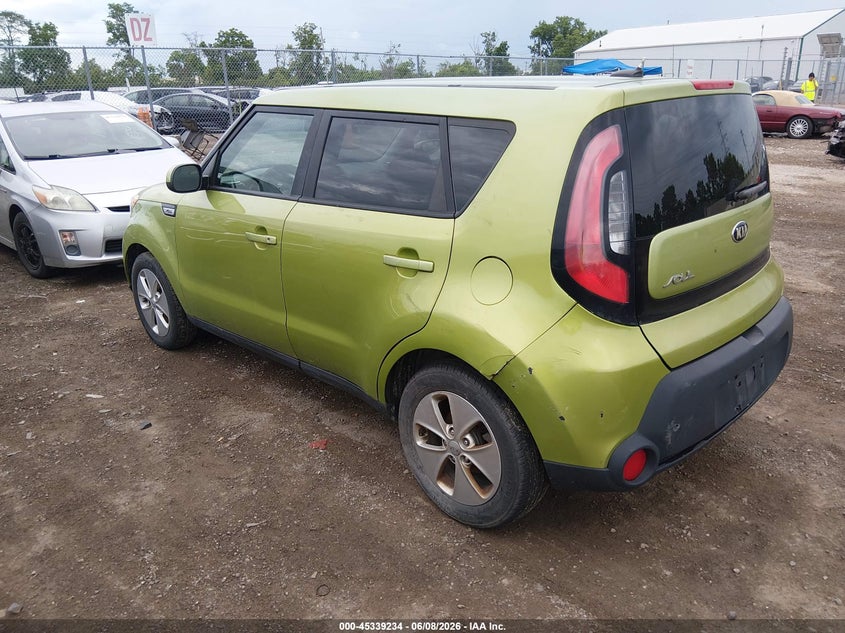 2016 Kia Soul VIN KNDJN2A2XG7830276 IAAI salvage auction — NORMAL WEAR, Original (Ohio), sold $550 on 2026-07-23 (photo 3)