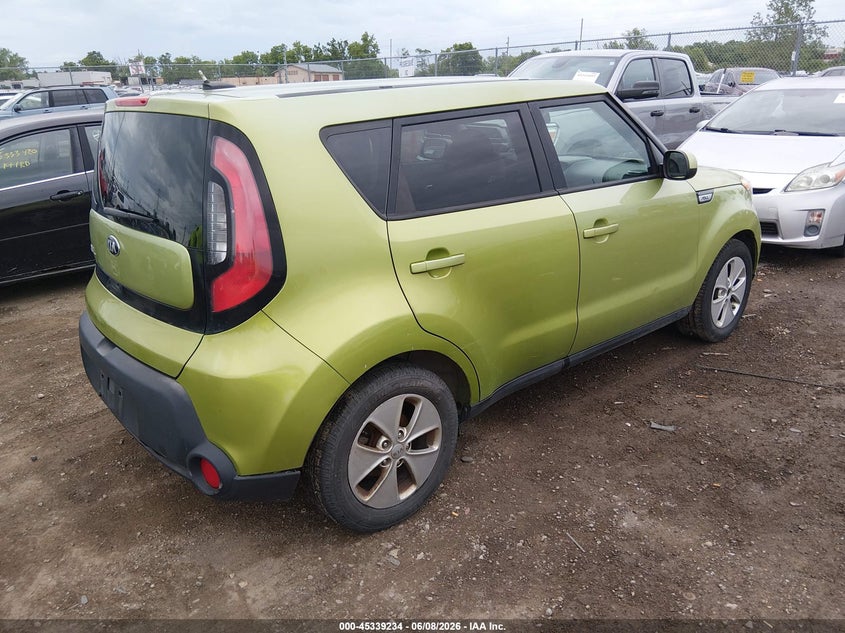 2016 Kia Soul VIN KNDJN2A2XG7830276 IAAI salvage auction — NORMAL WEAR, Original (Ohio), sold $550 on 2026-07-23 (photo 4)