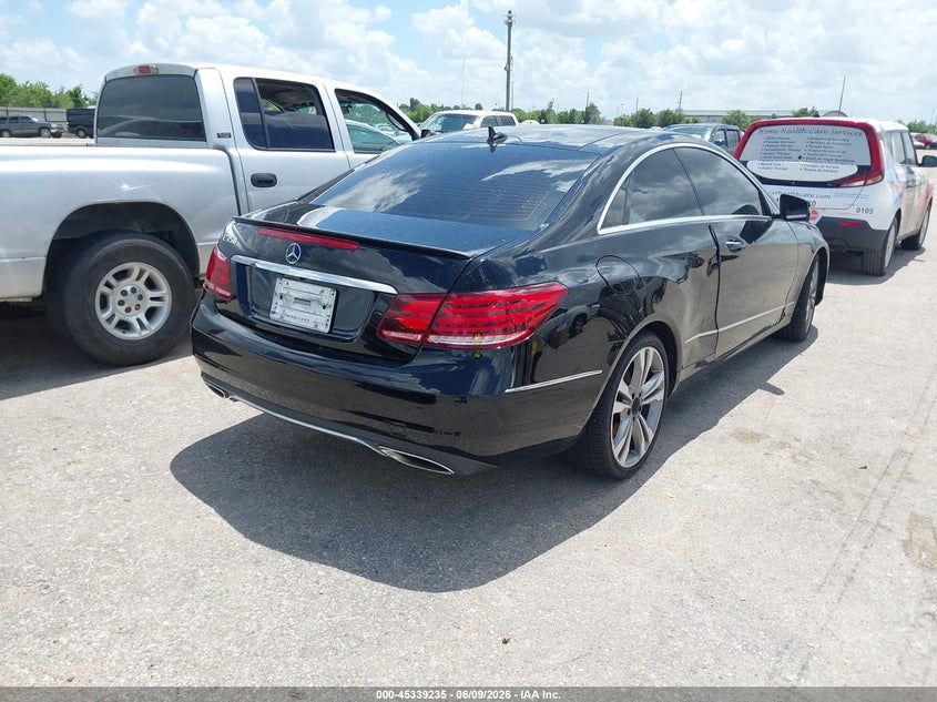 2014 Mercedes-benz E-class VIN WDDKJ5KB6EF235885 IAAI salvage auction — FRONT END, Original (Texas), sold $2,000 on 2026-07-15 (photo 4)