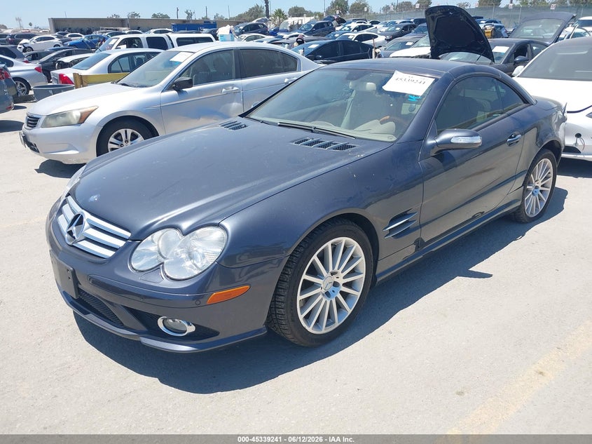 2008 Mercedes-benz Sl-class VIN WDBSK71F78F141010 IAAI salvage auction — REAR END, Salvage (California), sold $6,000 on 2026-07-13 (photo 2)
