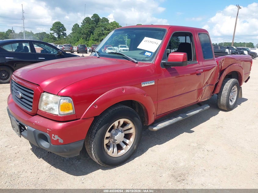 2008 Ford Ranger VIN 1FTYR14U18PA09434 IAAI salvage auction — LEFT SIDE, Salvage (Texas), sold $2,850 on 2026-07-09 (photo 2)