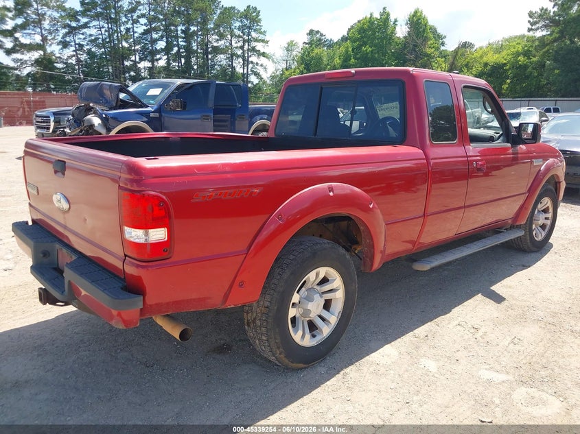 2008 Ford Ranger VIN 1FTYR14U18PA09434 IAAI salvage auction — LEFT SIDE, Salvage (Texas), sold $2,850 on 2026-07-09 (photo 4)
