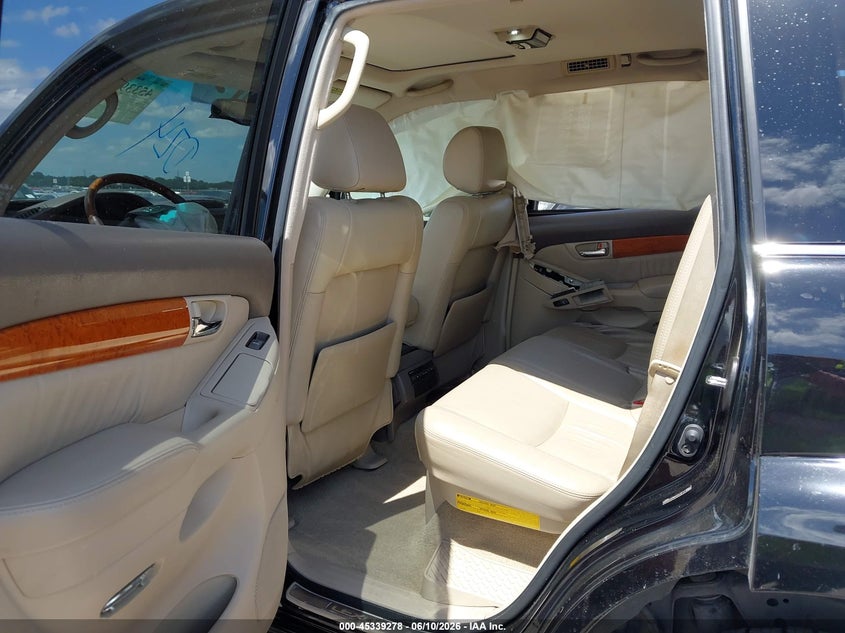 2006 Lexus Gx 470 VIN JTJBT20X460102898 IAAI salvage auction — RIGHT SIDE, Salvage (Texas), sold $2,400 on 2026-07-14 (photo 8)
