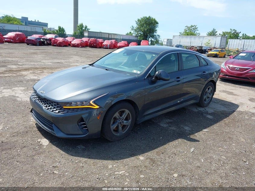 2021 Kia K5 VIN 5XXG14J25MG032689 IAAI salvage auction — REAR END, Salvage (Pennsylvania), sold $3,750 on 2026-07-31 (photo 2)