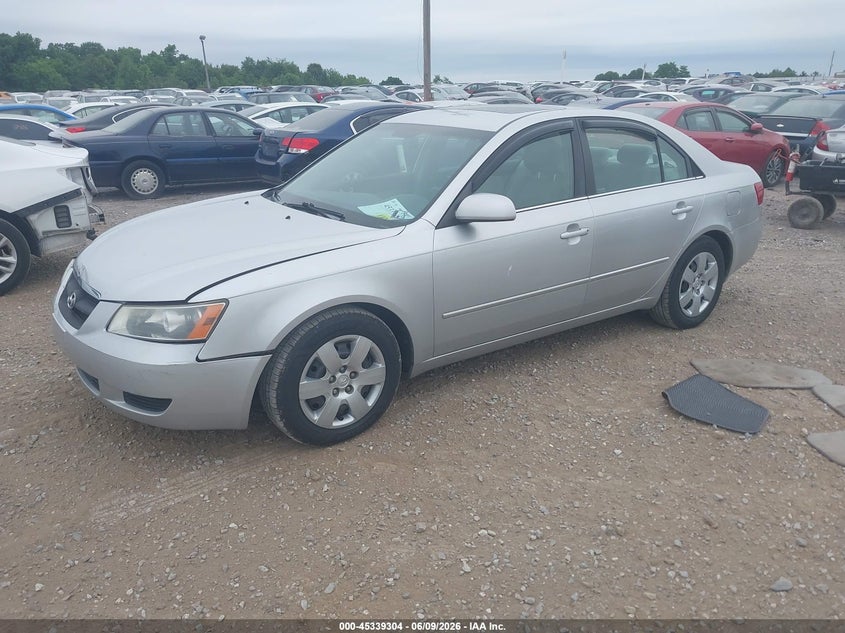 2008 Hyundai Sonata VIN 5NPET46F88H325185 IAAI salvage auction — FRONT END, Salvage (Pennsylvania), sold $275 on 2026-07-22 (photo 2)