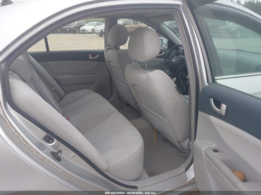 2008 Hyundai Sonata VIN 5NPET46F88H325185 IAAI salvage auction — FRONT END, Salvage (Pennsylvania), sold $275 on 2026-07-22 (photo 8)