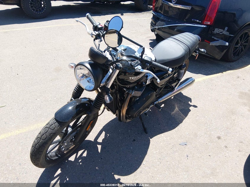 2022 Triumph motorcycle Street VIN SMTD31G7XNTAW7457 IAAI salvage auction — Unknown, Salvage (Colorado), sold $1,200 on 2026-07-09 (photo 2)