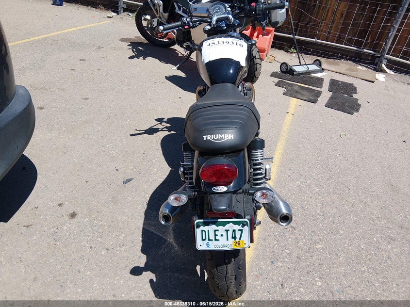 2022 Triumph motorcycle Street VIN SMTD31G7XNTAW7457 IAAI salvage auction — Unknown, Salvage (Colorado), sold $1,200 on 2026-07-09 (photo 6)
