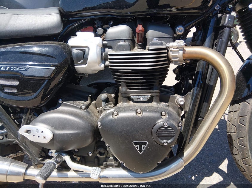 2022 Triumph motorcycle Street VIN SMTD31G7XNTAW7457 IAAI salvage auction — Unknown, Salvage (Colorado), sold $1,200 on 2026-07-09 (photo 8)