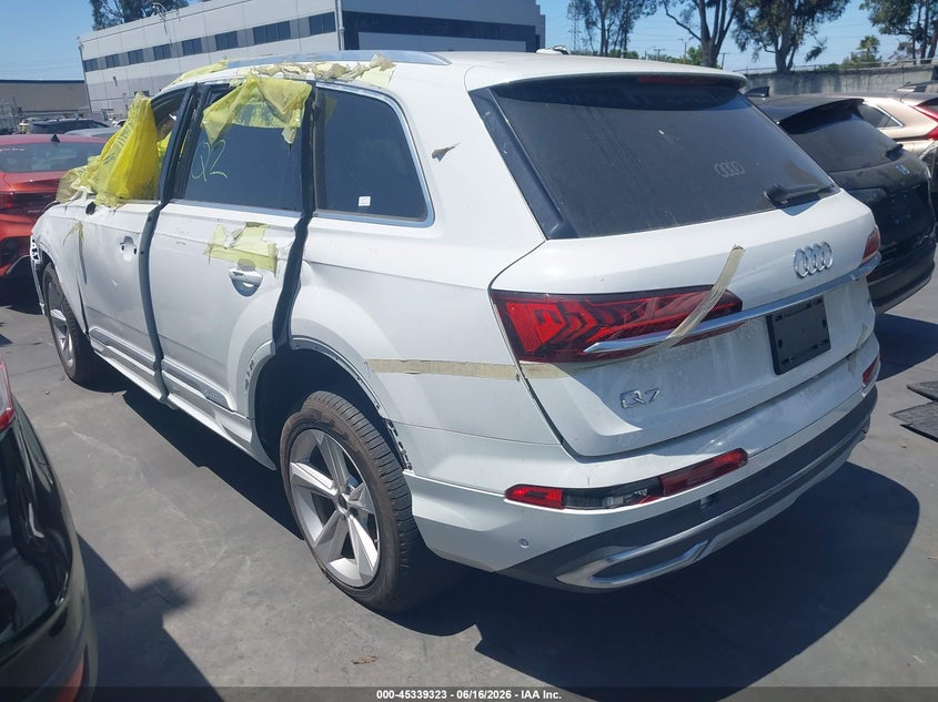2023 Audi Q7 VIN WA1LCBF76PD006421 IAAI salvage auction — FRONT END, Salvage Title, sold $7,000 on 2026-08-12 (photo 3)