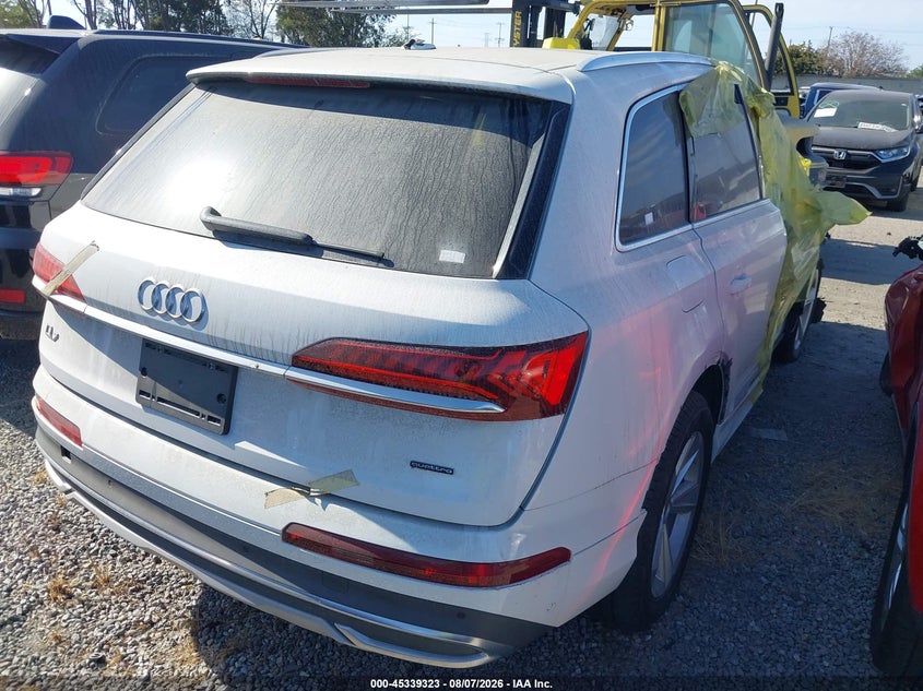 2023 Audi Q7 VIN WA1LCBF76PD006421 IAAI salvage auction — FRONT END, Salvage Certificate (California), sold $7,425 on 2026-08-26 (photo 4)