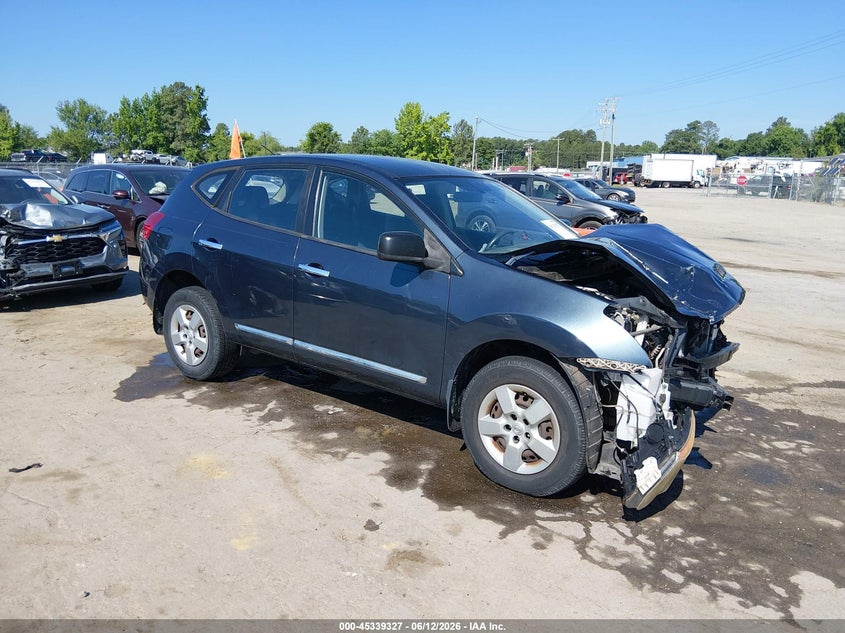 2015 Nissan Rogue VIN JN8AS5MT3FW159461 IAAI salvage auction — FRONT END, Clear (Virginia), sold $700 on 2026-07-17 (photo 1)