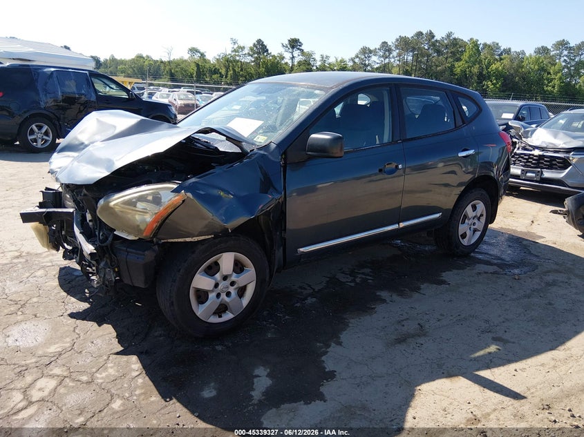 2015 Nissan Rogue VIN JN8AS5MT3FW159461 IAAI salvage auction — FRONT END, Clear (Virginia), sold $700 on 2026-07-17 (photo 2)