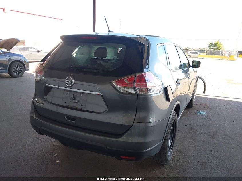 2016 Nissan Rogue VIN JN8AT2MT9GW009237 IAAI salvage auction — FRONT END, Salvage (California), sold $1,400 on 2026-07-30 (photo 4)
