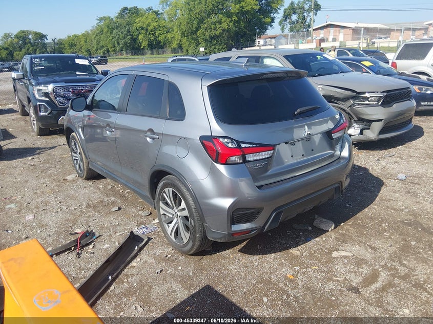 2024 Mitsubishi Outlander VIN JA4ARUAU5RU010378 IAAI salvage auction — REAR END, Salvage (Tennessee), sold $7,200 on 2026-07-11 (photo 3)