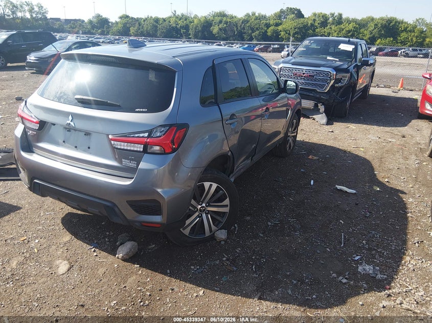 2024 Mitsubishi Outlander VIN JA4ARUAU5RU010378 IAAI salvage auction — REAR END, Salvage (Tennessee), sold $7,200 on 2026-07-11 (photo 4)