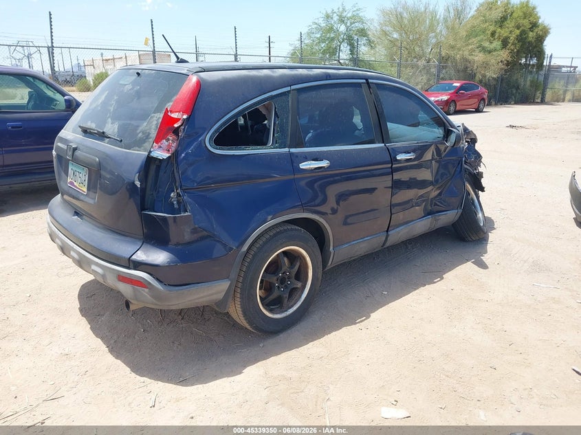 2007 Honda Cr-v VIN JHLRE38327C058180 IAAI salvage auction — NORMAL WEAR, Clear-Dealer Only (Arizona), sold $325 on 2026-07-09 (photo 4)