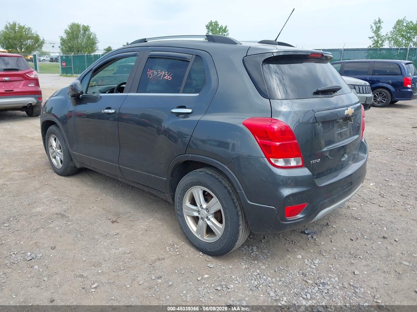 2018 Chevrolet Trax VIN KL7CJLSB5JB683603 IAAI salvage auction — NORMAL WEAR, Salvage Title, sold $1,525 on 2026-07-14 (photo 3)