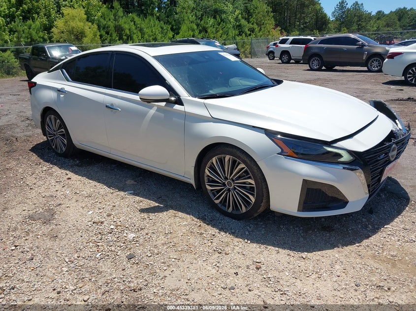 2025 Nissan Altima VIN 1N4BL4EV0SN427640 IAAI salvage auction — LEFT FRONT, Salvage (Mississippi), sold $10,200 on 2026-07-25 (photo 1)