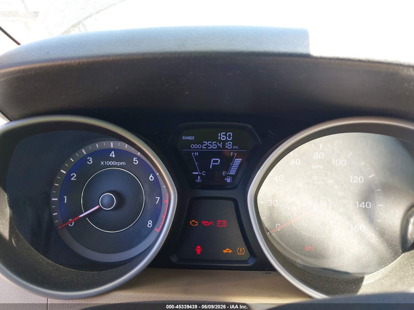 2012 Hyundai Elantra VIN KMHDH4AE8CU209586 IAAI salvage auction — NORMAL WEAR, Clear - Dealer Only (California), sold $375 on 2026-07-09 (photo 7)