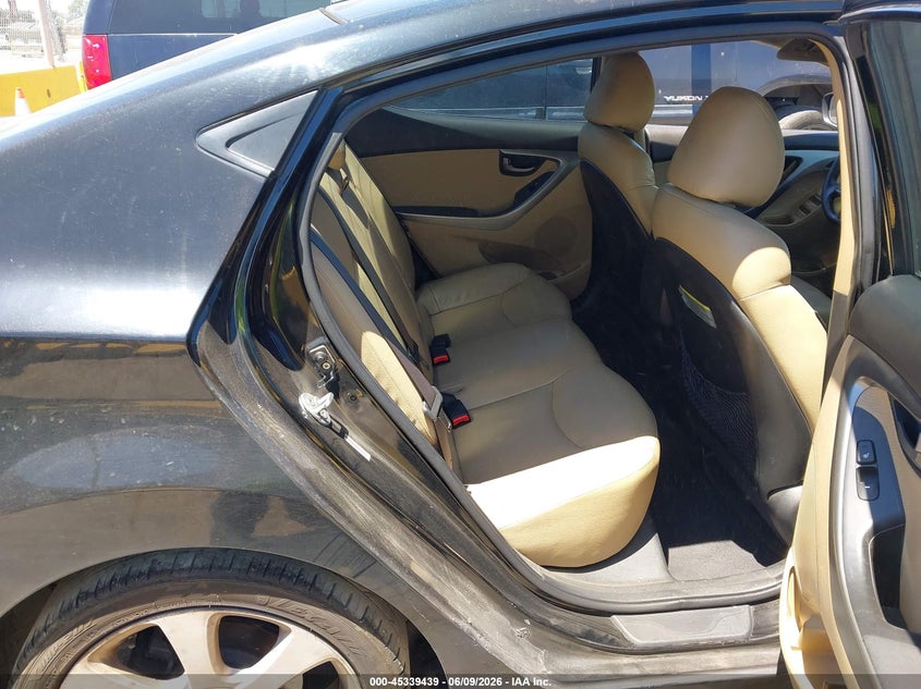 2012 Hyundai Elantra VIN KMHDH4AE8CU209586 IAAI salvage auction — NORMAL WEAR, Clear - Dealer Only (California), sold $375 on 2026-07-09 (photo 8)