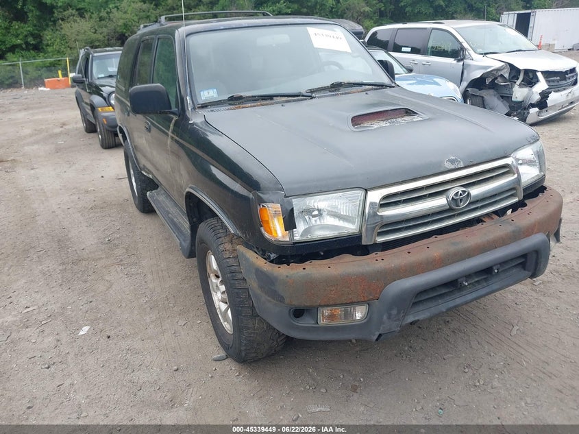 1999 Toyota 4runner VIN JT3HN86R3X0201589 IAAI salvage auction — NORMAL WEAR, Clear (Massachusetts), sold $100 on 2026-07-21 (photo 1)