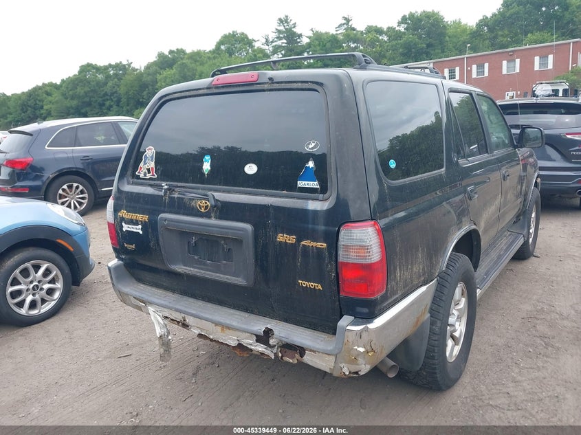 1999 Toyota 4runner VIN JT3HN86R3X0201589 IAAI salvage auction — NORMAL WEAR, Clear (Massachusetts), sold $100 on 2026-07-21 (photo 4)