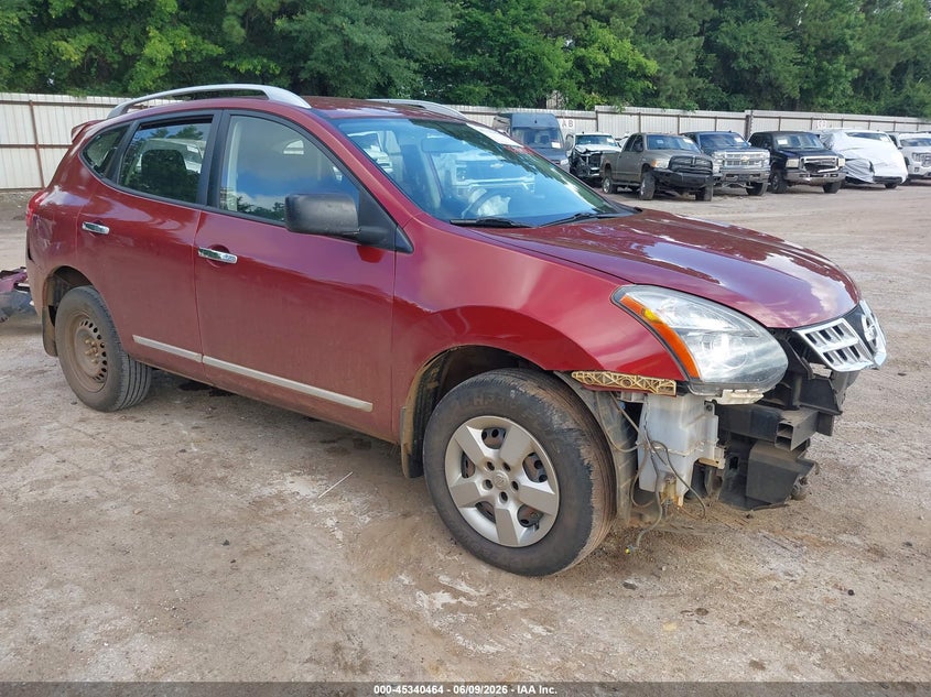 2014 Nissan Rogue VIN JN8AS5MV9EW719242 IAAI salvage auction — FRONT END, Salvage Title, sold $250 on 2026-07-09 (photo 1)