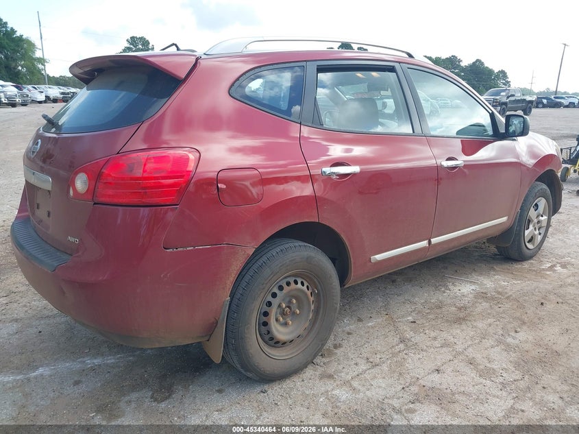 2014 Nissan Rogue VIN JN8AS5MV9EW719242 IAAI salvage auction — FRONT END, Salvage Title, sold $250 on 2026-07-09 (photo 4)