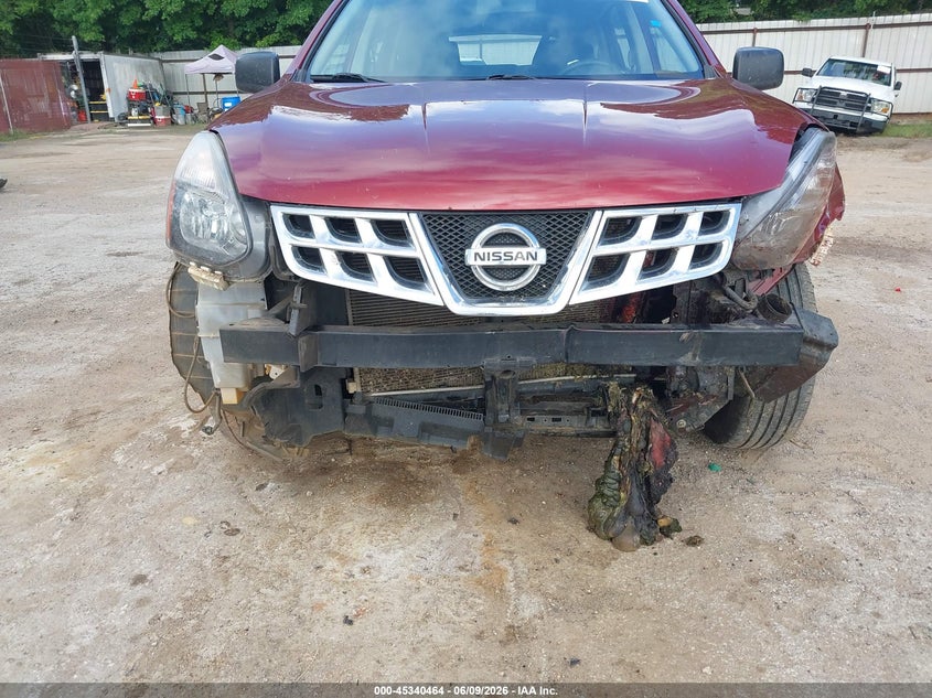 2014 Nissan Rogue VIN JN8AS5MV9EW719242 IAAI salvage auction — FRONT END, Salvage Title, sold $250 on 2026-07-09 (photo 6)