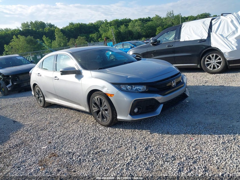 2018 Honda Civic VIN SHHFK7H78JU217604 IAAI salvage auction — RIGHT FRONT, Salvage (Ohio), sold $6,100 on 2026-07-22 (photo 1)